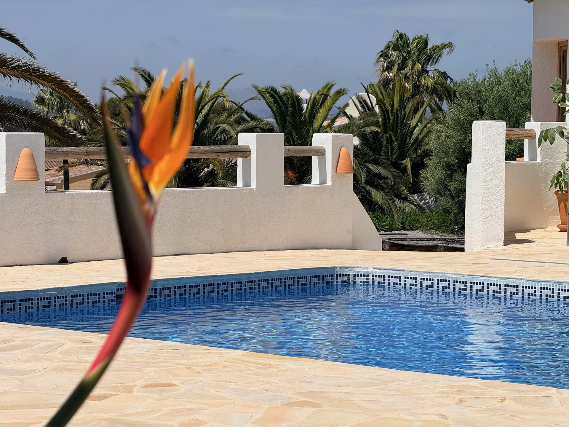 Privézwembad van Casa Monte Zen